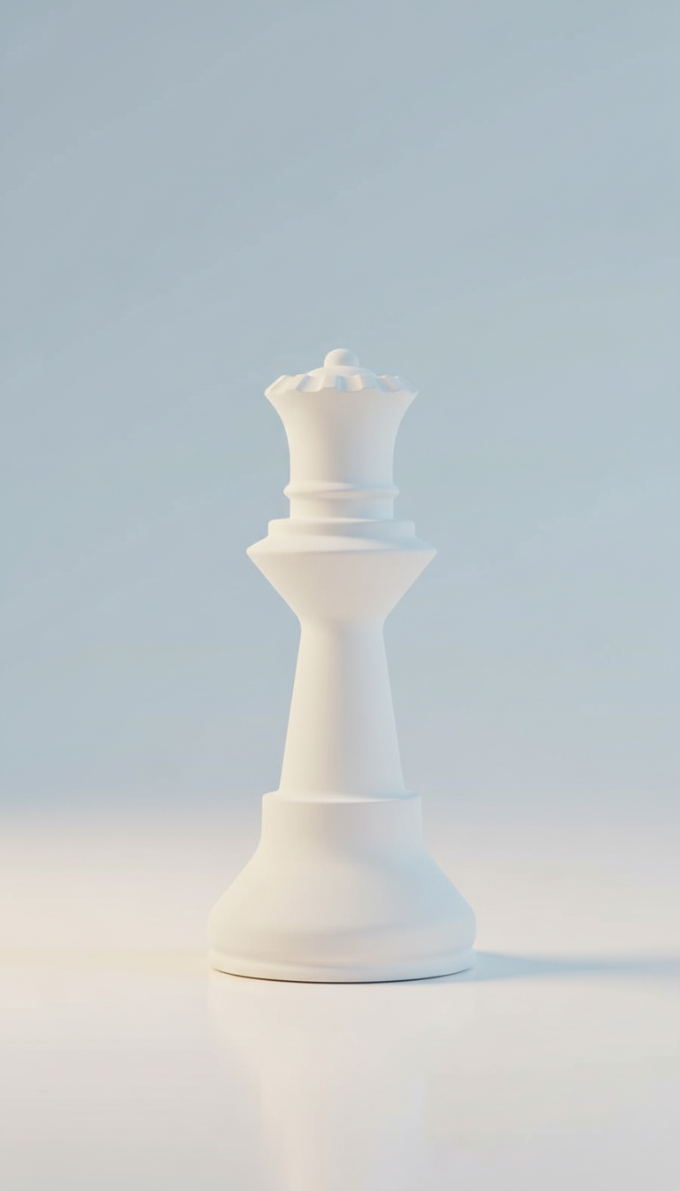 Schachfigur "Dame" Keramik