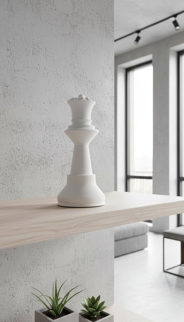 Schachfigur "Dame" Keramik