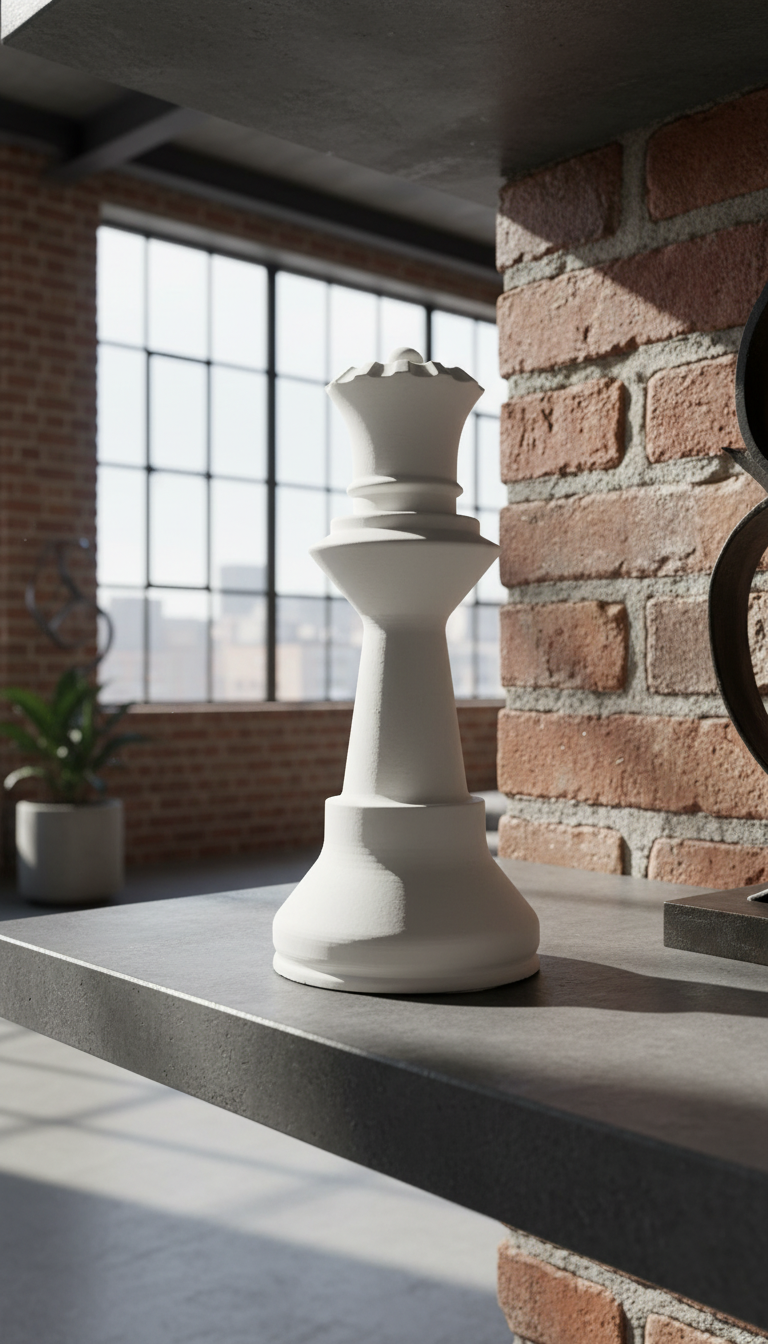 Schachfigur "Dame" Keramik